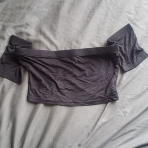 Black Mandee's crop top